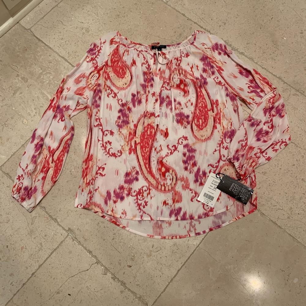 Etcetera Paisley Blouse
